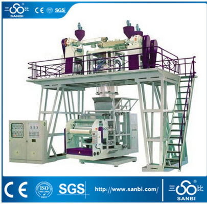 China Alta velocidade três de CPP camadas da máquina de sopro do filme plástico (modelo SJ-50*3,60*3) fornecedor