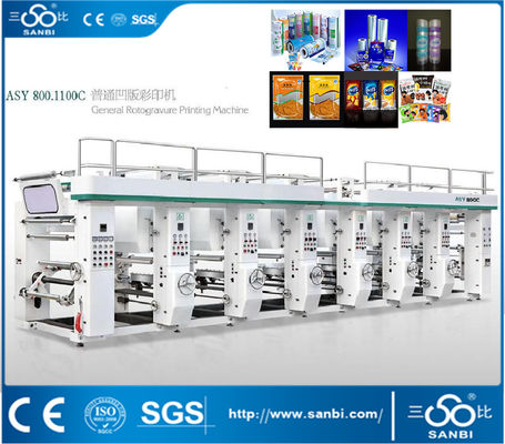 China ASY - registro manual da maquinaria de impressão da rotogravura do filme C800-1000 plástico fornecedor