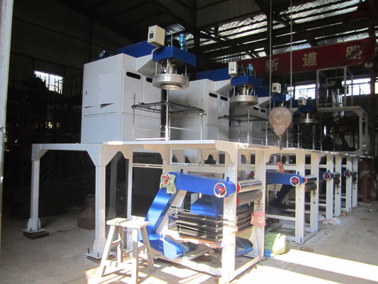 China Os PP automáticos filmam a máquina de sopro com equipamento doble do molde de sopro da dobadoura fornecedor