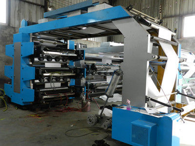 China Máquina de impressão Flexographic automatizada para o filme plástico/saco 60m/min fornecedor