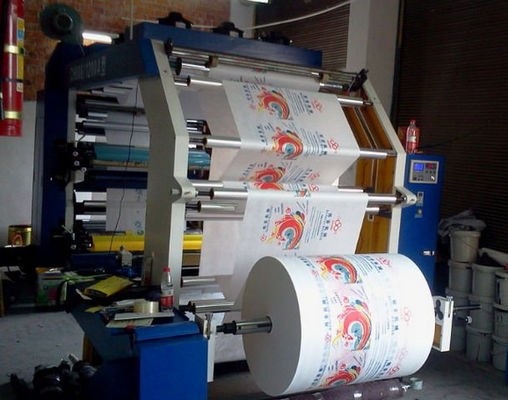 China Controle de posição Flexographic de baixo nível de ruído da BORDA da máquina de impressão fornecedor