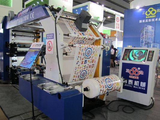 China Máquina de impressão de Flexo do papel de rolamento pelo auto controle de tensão fornecedor