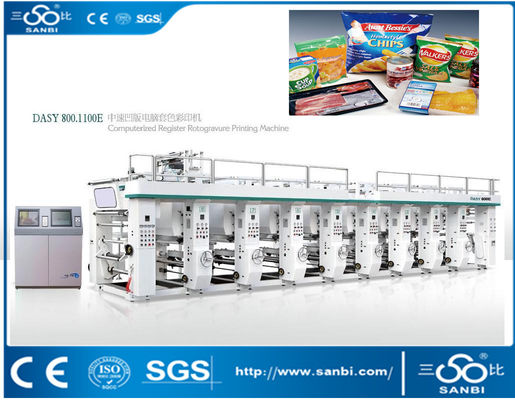 China 120m/Gravure mínimo método elétrico automatizado da máquina de impressão fornecedor