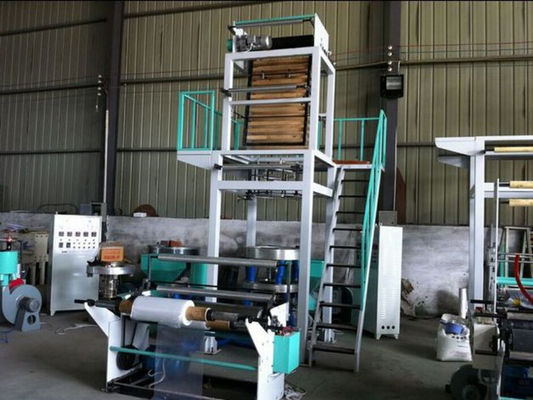 China Única máquina de sopro do filme plástico da camada/máquina de sopro filme de alta velocidade fornecedor